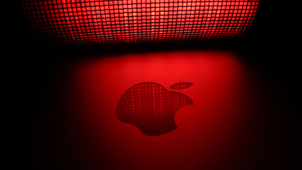 Apple in Red